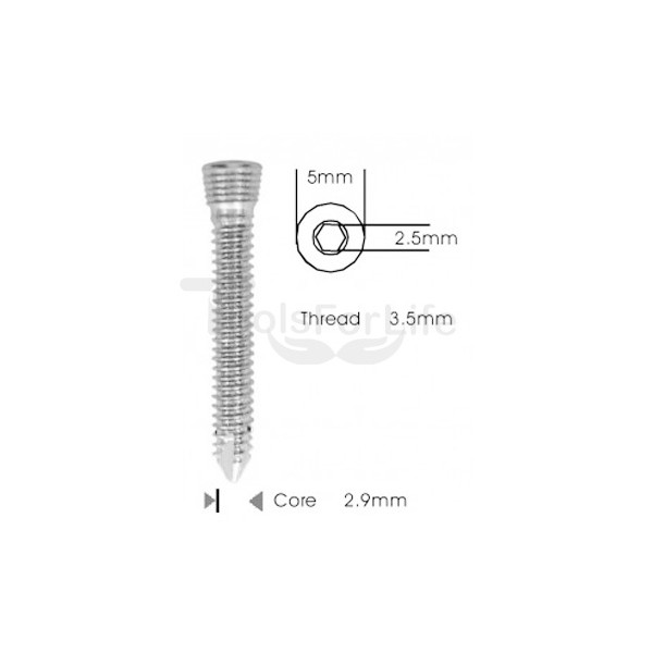  Safety Lock (LCP) Screw 3.5mm - Self Tapping