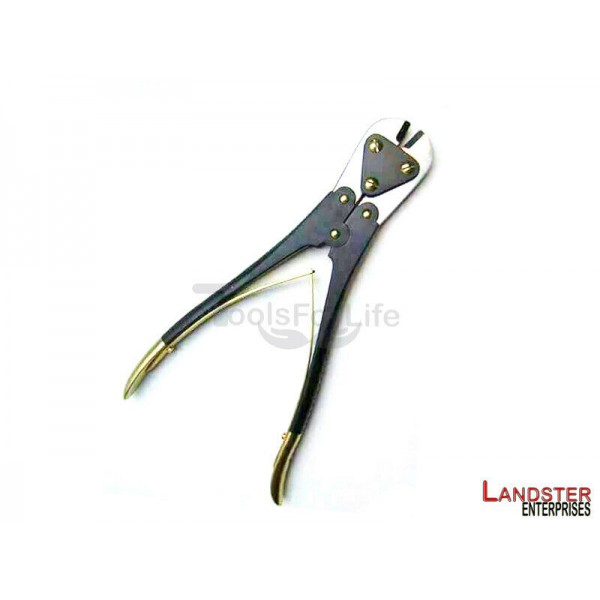 TC Pin Wire Cutter 23cm Black and Gold